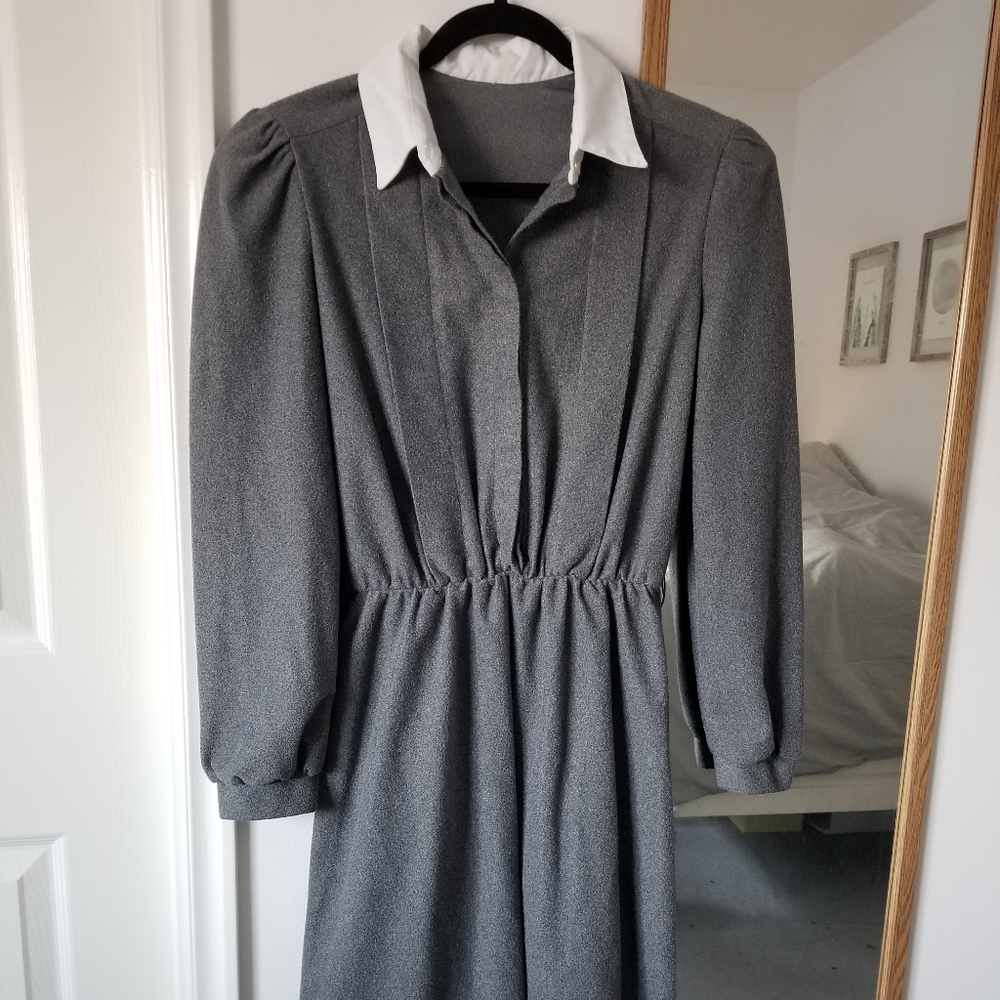 Vintage Grey Dress